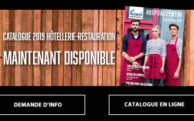Textiles: Catalogue 2019 Hôtel Restaurant Métiers de bouche